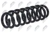 Fahrwerksfeder Hinterachse NTY ASZ-BM-015 Bild Fahrwerksfeder Hinterachse NTY ASZ-BM-015