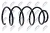 Fahrwerksfeder Vorderachse NTY ASZ-BM-018 Bild Fahrwerksfeder Vorderachse NTY ASZ-BM-018
