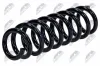 Fahrwerksfeder Hinterachse NTY ASZ-BM-019 Bild Fahrwerksfeder Hinterachse NTY ASZ-BM-019