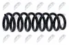Fahrwerksfeder Hinterachse NTY ASZ-BM-019 Bild Fahrwerksfeder Hinterachse NTY ASZ-BM-019