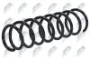 Fahrwerksfeder Hinterachse NTY ASZ-BM-021 Bild Fahrwerksfeder Hinterachse NTY ASZ-BM-021