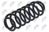 Fahrwerksfeder Hinterachse NTY ASZ-BM-025