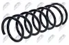 Fahrwerksfeder Vorderachse NTY ASZ-BM-028 Bild Fahrwerksfeder Vorderachse NTY ASZ-BM-028