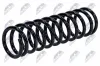 Fahrwerksfeder Hinterachse NTY ASZ-BM-029 Bild Fahrwerksfeder Hinterachse NTY ASZ-BM-029