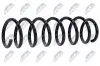Fahrwerksfeder Vorderachse NTY ASZ-BM-031 Bild Fahrwerksfeder Vorderachse NTY ASZ-BM-031