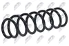 Fahrwerksfeder Vorderachse NTY ASZ-BM-032