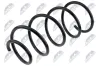 Fahrwerksfeder Vorderachse NTY ASZ-BM-035 Bild Fahrwerksfeder Vorderachse NTY ASZ-BM-035