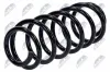 Fahrwerksfeder Vorderachse NTY ASZ-CH-010 Bild Fahrwerksfeder Vorderachse NTY ASZ-CH-010