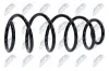 Fahrwerksfeder Vorderachse NTY ASZ-CH-015 Bild Fahrwerksfeder Vorderachse NTY ASZ-CH-015