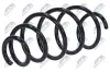 Fahrwerksfeder Vorderachse NTY ASZ-CH-022 Bild Fahrwerksfeder Vorderachse NTY ASZ-CH-022