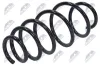 Fahrwerksfeder Vorderachse NTY ASZ-CH-025