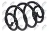 Fahrwerksfeder Hinterachse NTY ASZ-CH-030 Bild Fahrwerksfeder Hinterachse NTY ASZ-CH-030