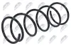 Fahrwerksfeder Vorderachse NTY ASZ-CT-002