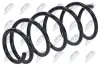 Fahrwerksfeder Vorderachse NTY ASZ-CT-003 Bild Fahrwerksfeder Vorderachse NTY ASZ-CT-003
