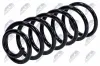 Fahrwerksfeder Hinterachse NTY ASZ-CT-006