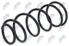 Fahrwerksfeder Vorderachse NTY ASZ-CT-011 Bild Fahrwerksfeder Vorderachse NTY ASZ-CT-011