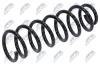 Fahrwerksfeder Hinterachse NTY ASZ-CT-014 Bild Fahrwerksfeder Hinterachse NTY ASZ-CT-014
