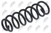 Fahrwerksfeder Hinterachse NTY ASZ-CT-015 Bild Fahrwerksfeder Hinterachse NTY ASZ-CT-015