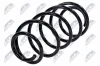Fahrwerksfeder Vorderachse NTY ASZ-CT-016 Bild Fahrwerksfeder Vorderachse NTY ASZ-CT-016