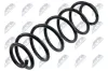 Fahrwerksfeder Hinterachse NTY ASZ-CT-017