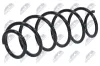 Fahrwerksfeder Vorderachse NTY ASZ-CT-021 Bild Fahrwerksfeder Vorderachse NTY ASZ-CT-021