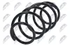 Fahrwerksfeder Vorderachse NTY ASZ-CT-025 Bild Fahrwerksfeder Vorderachse NTY ASZ-CT-025