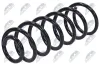 Fahrwerksfeder Hinterachse NTY ASZ-CT-037 Bild Fahrwerksfeder Hinterachse NTY ASZ-CT-037