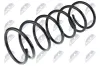 Fahrwerksfeder Vorderachse NTY ASZ-CT-044 Bild Fahrwerksfeder Vorderachse NTY ASZ-CT-044