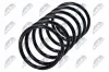 Fahrwerksfeder Vorderachse NTY ASZ-CT-045 Bild Fahrwerksfeder Vorderachse NTY ASZ-CT-045