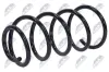 Fahrwerksfeder Vorderachse NTY ASZ-CT-051 Bild Fahrwerksfeder Vorderachse NTY ASZ-CT-051