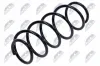 Fahrwerksfeder Vorderachse NTY ASZ-CT-055 Bild Fahrwerksfeder Vorderachse NTY ASZ-CT-055
