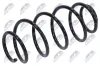 Fahrwerksfeder Vorderachse NTY ASZ-CT-057 Bild Fahrwerksfeder Vorderachse NTY ASZ-CT-057