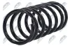 Fahrwerksfeder Hinterachse NTY ASZ-FR-001 Bild Fahrwerksfeder Hinterachse NTY ASZ-FR-001