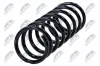 Fahrwerksfeder Hinterachse NTY ASZ-FR-003 Bild Fahrwerksfeder Hinterachse NTY ASZ-FR-003