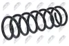Fahrwerksfeder Hinterachse NTY ASZ-FR-008 Bild Fahrwerksfeder Hinterachse NTY ASZ-FR-008