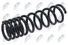 Fahrwerksfeder Hinterachse NTY ASZ-FR-010 Bild Fahrwerksfeder Hinterachse NTY ASZ-FR-010