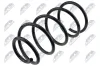 Fahrwerksfeder Vorderachse NTY ASZ-FR-012