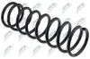 Fahrwerksfeder Hinterachse NTY ASZ-FR-015 Bild Fahrwerksfeder Hinterachse NTY ASZ-FR-015