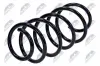 Fahrwerksfeder Vorderachse NTY ASZ-FR-018