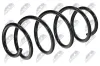 Fahrwerksfeder Vorderachse NTY ASZ-FR-022