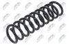 Fahrwerksfeder Hinterachse NTY ASZ-FR-031 Bild Fahrwerksfeder Hinterachse NTY ASZ-FR-031