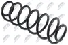 Fahrwerksfeder Hinterachse NTY ASZ-FR-040 Bild Fahrwerksfeder Hinterachse NTY ASZ-FR-040