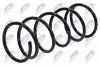 Fahrwerksfeder Vorderachse NTY ASZ-FR-048 Bild Fahrwerksfeder Vorderachse NTY ASZ-FR-048