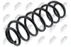 Fahrwerksfeder Hinterachse NTY ASZ-FR-060 Bild Fahrwerksfeder Hinterachse NTY ASZ-FR-060