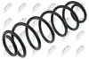 Fahrwerksfeder Hinterachse NTY ASZ-FR-062