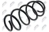 Fahrwerksfeder Vorderachse NTY ASZ-FT-002