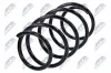 Fahrwerksfeder Vorderachse NTY ASZ-FT-006 Bild Fahrwerksfeder Vorderachse NTY ASZ-FT-006