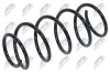 Fahrwerksfeder Vorderachse NTY ASZ-FT-008 Bild Fahrwerksfeder Vorderachse NTY ASZ-FT-008