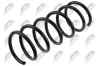 Fahrwerksfeder Hinterachse NTY ASZ-FT-009