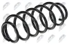 Fahrwerksfeder Hinterachse NTY ASZ-FT-011 Bild Fahrwerksfeder Hinterachse NTY ASZ-FT-011